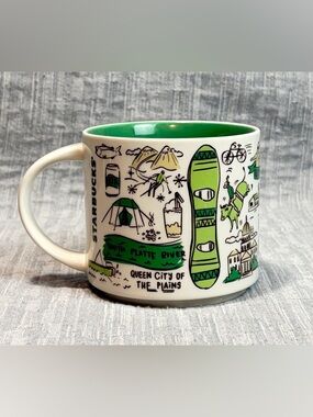 Starbucks "Been There" Series mug featuring Denver, Colorado